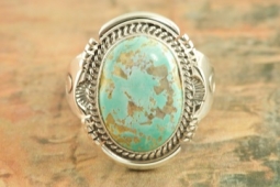Genuine Candelaria Turquoise Sterling Silver Ring